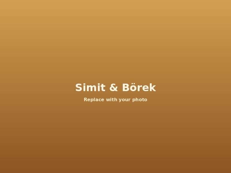 Traditional Turkish Bakery Specialities